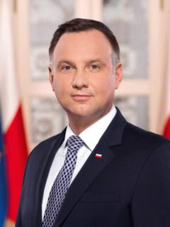 Офіційний портрет президента Польщі Анджея Дуди, 2019 рік