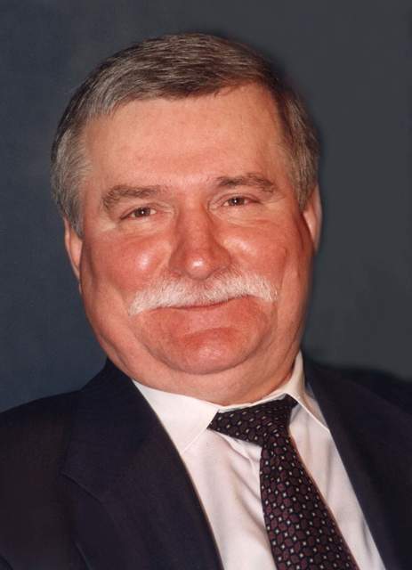 Лех Валенса, колишній президент Польщі, 1996 рік