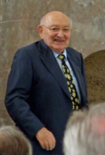 Марсель Райх-Раніцький на літературній премії 2007 року