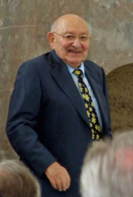 Марсель Райх-Раніцький на літературній премії 2007 року