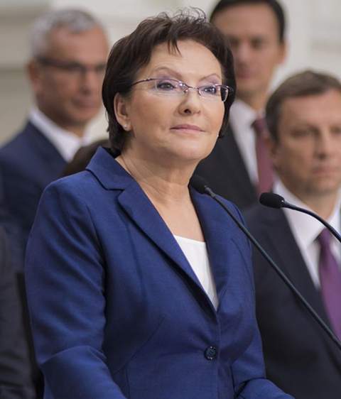 Ева Копач, прем'єр-міністр Польщі, 2014 рік